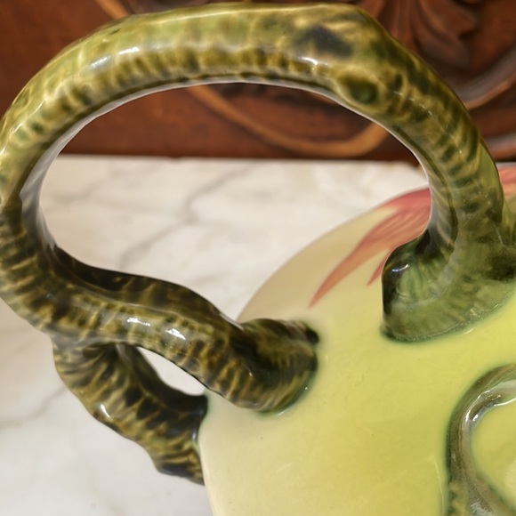 Vintage Hull art pottery teapot , cream and sugar bowl . - Picture 11 of 15